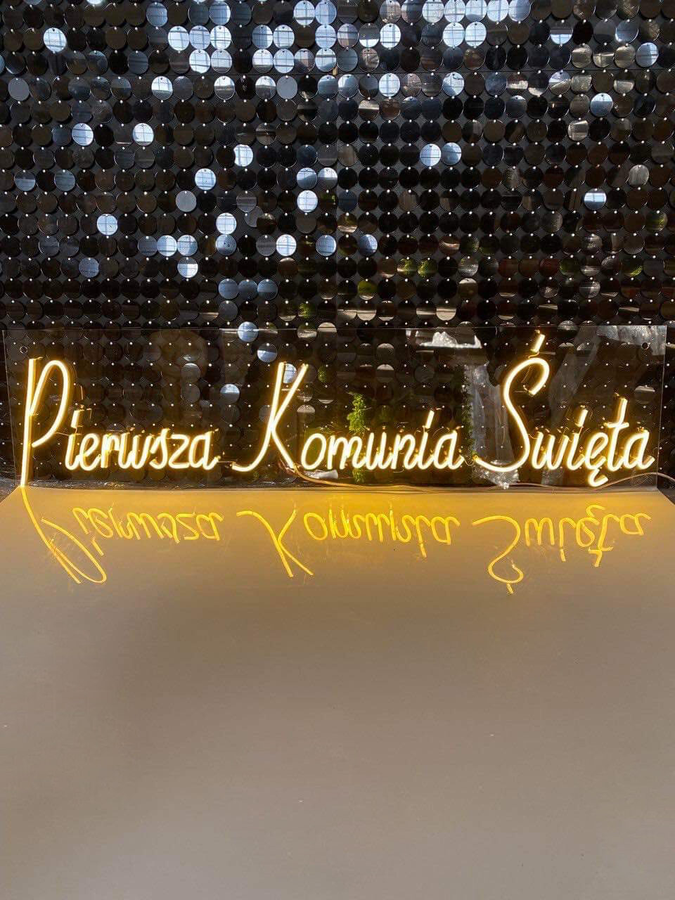 #NEO10 Neon Pierwsza Komunia Święta