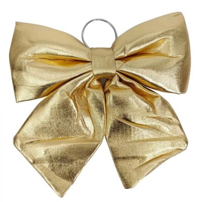 Бант золотий - 33х38 (1 шт.)